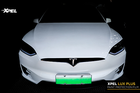 【本店案例】珍珠白丨Tesla  MODEL X 施工美国XPEL-LUX PLUS隐形车衣