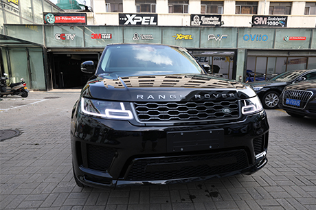 【本店案例】黑色 | Land Rover  施工美国XPEL-LUX PLUS隐形车衣